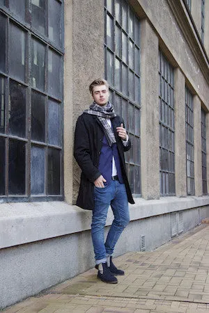 Ultra soft double faced scarf