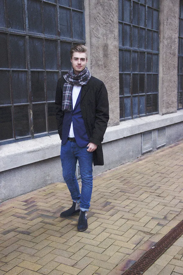 Ultra soft double faced scarf