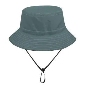 Vampire Art Grunge Unisex Bucket Fisherman's Hat - Essentials Dusty Teal with Adjustable String Vampire Art Grunge Unisex Bucket Fisherman's Hat - Essentials Dusty Teal with Adjustable String
