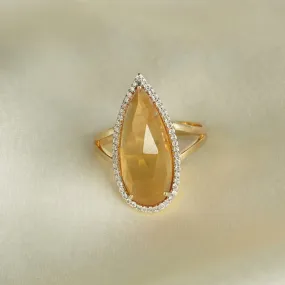 Venus Citrine Ring Venus Citrine Ring