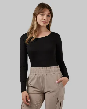 WOMEN'S LIGHTWEIGHT BASELAYER SCOOP TOP WOMEN'S LIGHTWEIGHT BASELAYER SCOOP TOP