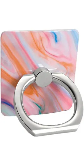 You're a Gem | Rainbow Marble Swirl Phone Ring You're a Gem | Rainbow Marble Swirl Phone Ring