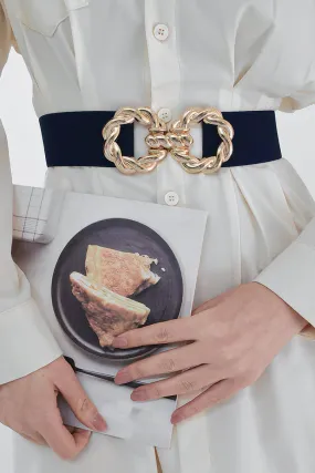 Zinc Alloy Buckle Elastic Belt Zinc Alloy Buckle Elastic Belt